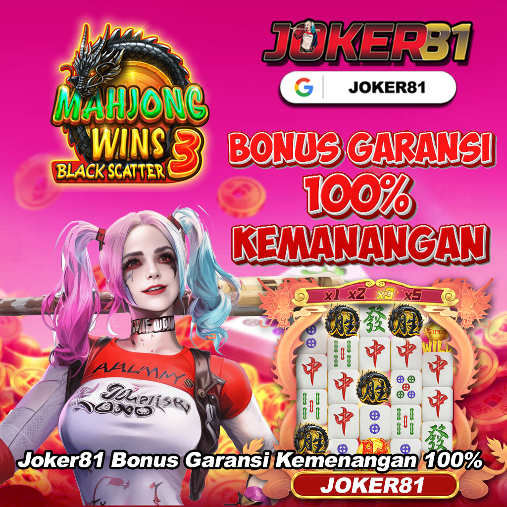 Joker81 Bonus Garansi Kemenangan 100% Diawal Wede Mudah Slot Online Gampang Menang